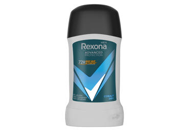 Men's stick deodorant REXONA ADVANCED COBALT DRY, 50 ml