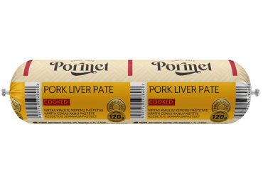 Virtas kiaulių kepenų paštetas PORMET, I r., 120 g