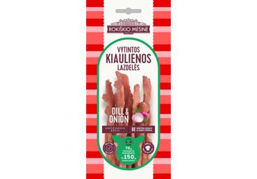 Вяленые свиные палочки DILL&ONION, a. r., 70 г