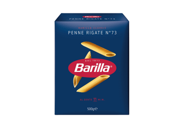 Makaronai BARILLA PENNE RIGATE Nr. 73, 500 g