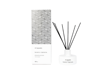 Namų kvapas su lazd. ACAPPELLA WHITE EDITION HEAVEN SCENT, 1 vnt.