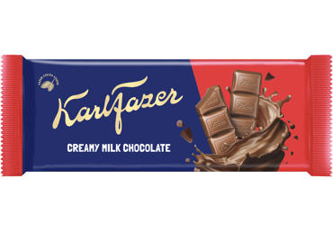 Pieninis šokoladas KARL FAZER CREAMY, 95 g
