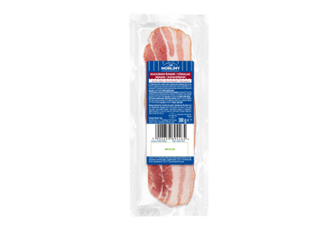 Karštai rūkyta kiaulienos šoninė, a.r., 300 g