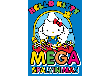 Knyga MEGA SPALVINIMAS HELLO KITTY, 1 vnt.