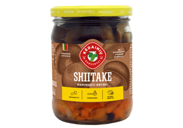 Pickled shiitake KĖDAINIŲ KONSERVAI, 480 g