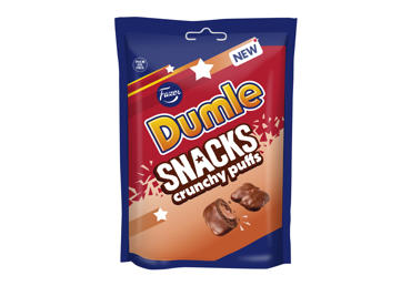 Candies in a bag CRUNCHY DUMLE FAZER, 100 g