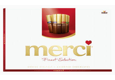 Chocolate candy set MERCI, 400 g