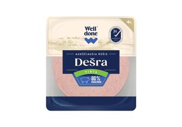 Virta kiaulienos dešra WELL DONE, a. r., 200 g