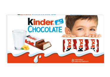 Pieninis šokoladas KINDER, 100 g