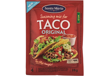 Takų prieskonių mišinys SANTA MARIA TEX MEX, 28 g