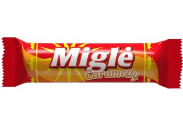 Шоколадные конфеты MIGLĖ с карамелью, 1 кг