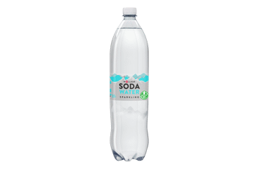 Carbonated table water SODA WATER, 1.5 l
