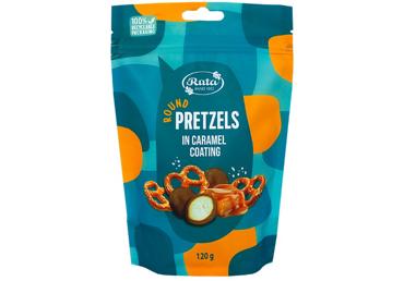 Pretzel balls RŪTA with caramel glaze, 120 g