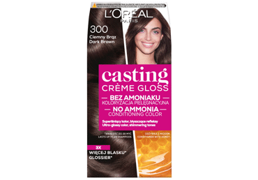 Plaukų dažai L'OREAL CASTING CREME GLOSS, Nr. 300, 1 vnt.
