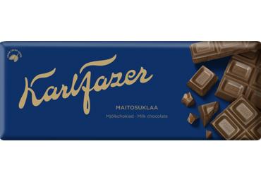 Pieninis šokoladas KARL FAZER, 180 g