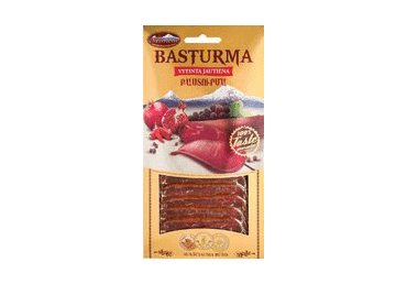 Вяленая нарезка говядины BASTURMA, a. r., 60 г