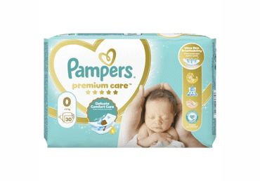 Sauskelnės PAMPERS Premium Care, Small Pack, 0 dydis, 30 vnt.