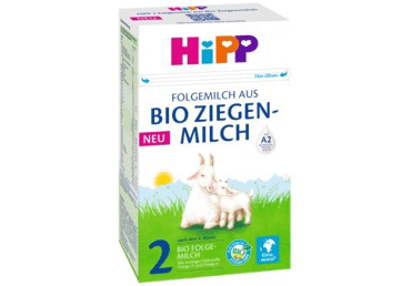 Ekologiškas ožkų pieno mišinys HIPP 2, nuo 6 mėn., 400 g