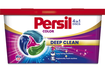 Skalbimo kapsulės PERSIL Discs Color 13sk., 13 vnt.