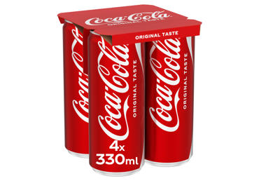 Gaivusis gėrimas COCA-COLA 4x330 ml