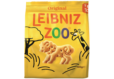 Sviestiniai sausainiai LEIBNIZ ZOO, 100 g
