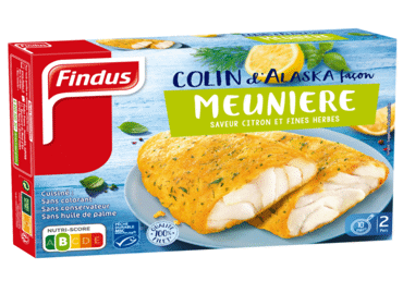 Šaldyta rudagalvių menkių filė FINDUS su citrinom. ir žolel., 250 g