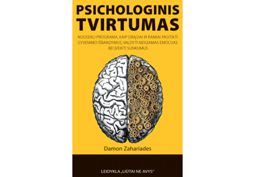 Knyga D. Zahariades PSICHOLOGINIS TVIRTUMAS, 1 vnt.