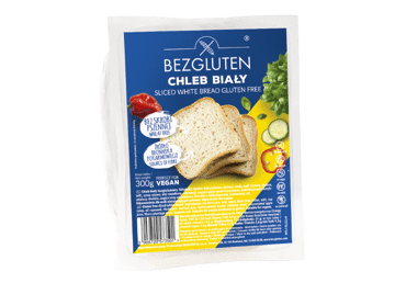 Balta raikyta duona BEZGLUTEN be glitimo, 300 g
