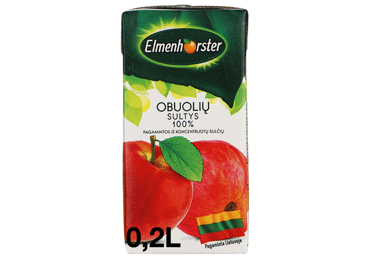 Obuolių sultys ELMENHORSTER, 200 ml