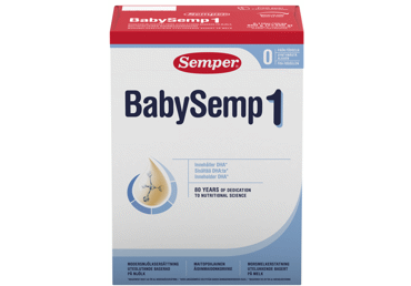 Pradinio maitinimo pieno mišinys SEMPER BABYSEMP1 (nuo gimimo), 800 g