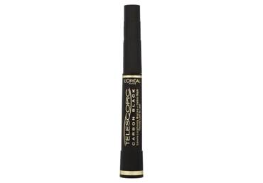 Blakstienų tušas L'OREAL TELESCOPIC CARBON BLACK, juodas, 8 ml