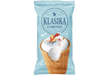 Vanilla ice cream KLASIKA VANILLA, 65 g