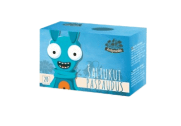Žolelių arbata ŠALTUKUI PASPAUDUS, vaikams, 30 g