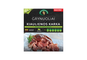 Lėtai virta kiaulienos karka be kaulo GRYNUOLIAI, l r., 1 kg