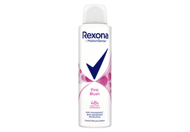 Women's spray deodorant REXONA PINK BLUSH, 150 ml