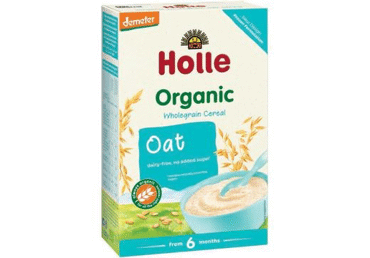 Ekologiška avižinių dribsnių košė HOLLE, nuo 6 mėn., 250 g