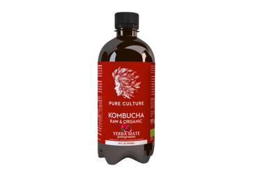 Ekologiška fermentuota granatų skonio kombučia, 400 ml