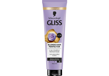 Plaukų kaukė GLISS Blonde Hair Perfector, 150 ml