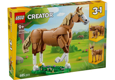 Konstruktorius LEGO Gražus Žirgas 31166, 1 vnt.