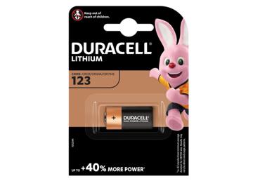 Elementas DURACELL CR123