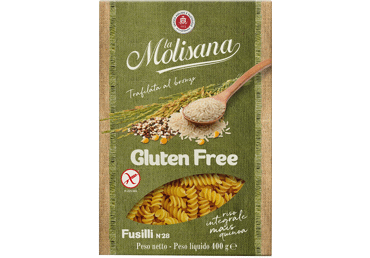 Makaronai LA MOLISANA be glitimo (sraigteliai), 400 g