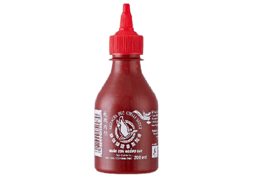 Ypač aštrus padažas SRIRACHA CHILLI, 200 ml