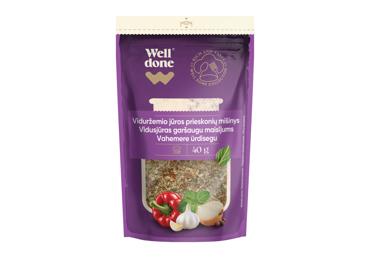 Viduržemio jūros prieskonių mišinys WELL DONE, 40 g
