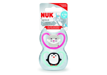 Čiulptukas NUK SPACE 2SI, 2 vnt.