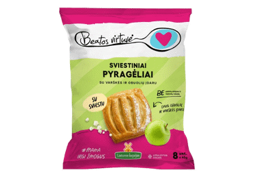 Šald. sviest. pyragėliai su varške, ob. įd. BEATOS VIRTUVĖ, 360 g