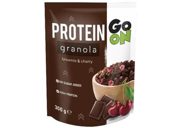 Protein granola GO ON, brownie and cherry flavor, 300 g