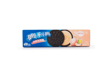 Sausainiai OREO, persikų ir arbatos skonio, 97 g