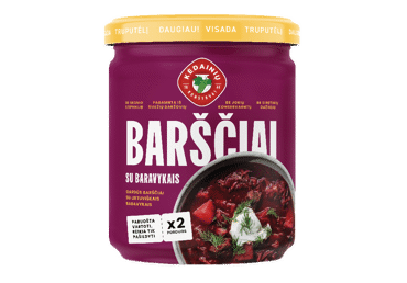 Borscht KĖDAINIŲ KONSERVAI with porcini mushrooms, 480 g