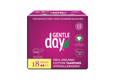 Tamponai GENTLE DAY REGULAR, 18 vnt., 18 vnt.