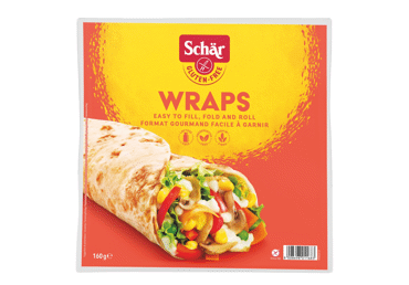 Tortilijų duona be glitimo SCHAR WRAPS, 160 g